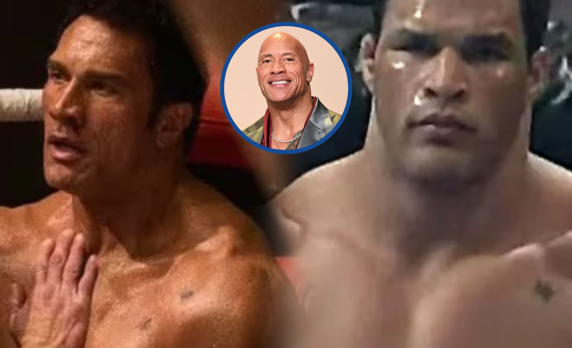 Irreconocible: así luce Dwayne Johnson en su próxima película como Mark Kerr, ícono de la MMA
