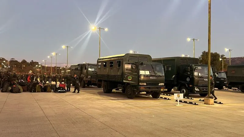 Más de 4,000 militares refuerzan la seguridad electoral