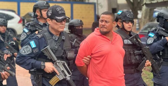 Honduras extradita a Olvin Javier Velásquez a Estados Unidos por narcotráfico