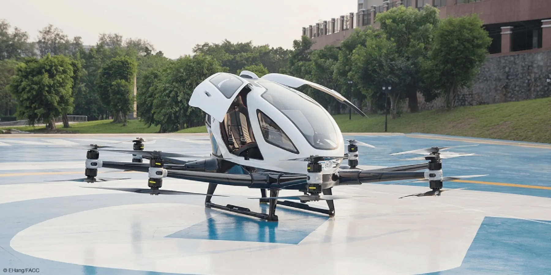 China da luz verde a los primeros taxis voladores