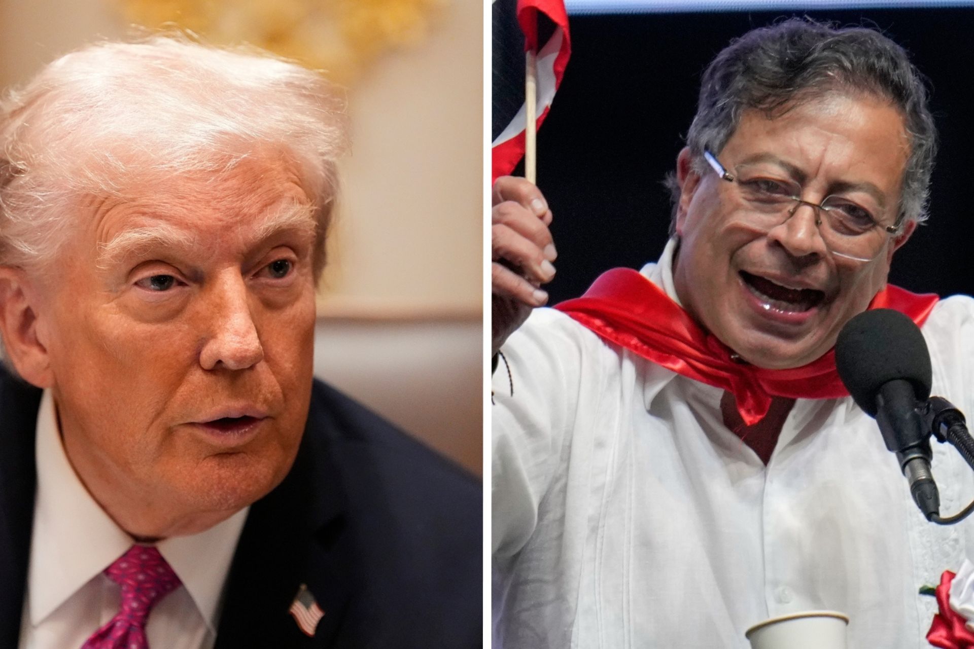 Petro a Trump: «Estamos fuera de control, es cierto»