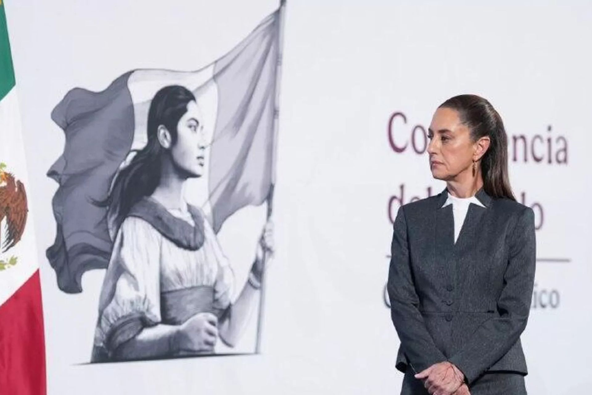 Sheinbaum asegura que «no hay daños graves» después del sismo que sacudió México